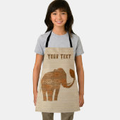 Elephant Tribal Art Design Schürze (Insitu)
