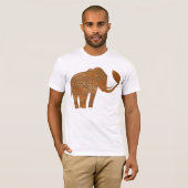 Elephant Tribal Art Design T-Shirt (Vorne ganz)