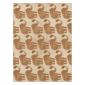 Elephant Tribal Art Design Tischdecke (Vorderseite)