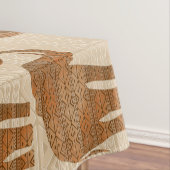 Elephant Tribal Art Design Tischdecke (Beispiel)