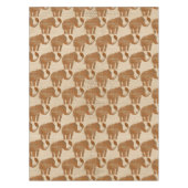 Elephant Tribal Art Design Tischdecke (Vorderseite)