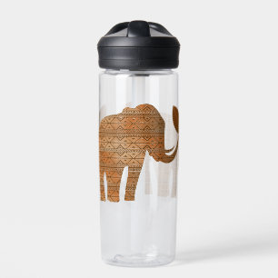 Elephant Tribal Art Design Trinkflasche