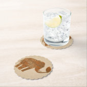 Elephant Tribal Art Design Untersetzer (Vor Ort)