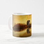 Elephant Trio Wildlife Coffee Tasse (Vorderseite Links)