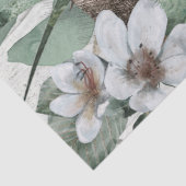 Elephant Tropical Palm Watercolor Seidenpapier (Detail)