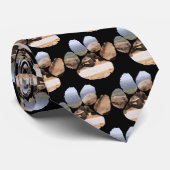 Elephant Tug vom Footprint Neck Tie Krawatte (Gerollt)