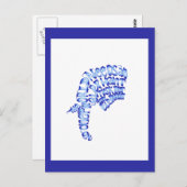 Elephant Tusks Postkarte (Vorne/Hinten)