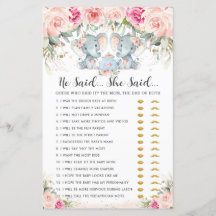 Elephant Twins Tee Party sagte er sagte, sie sagte