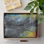 Elephant über der Wasserfarbe Seidenpapier (Geschenk)