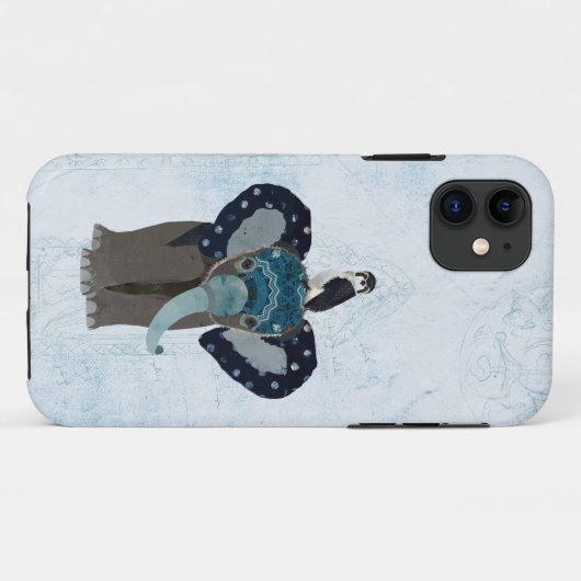 ELEPHANT UND BLUE FALCON Case-Mate iPhone HÜLLE (Rückseite (Horizontal))