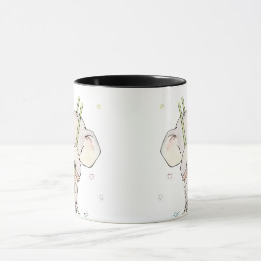 Elephant und Bunny Coffee Mugs Tasse (Zentrum)