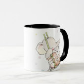 Elephant und Bunny Coffee Mugs Tasse (VorderseiteRechts)