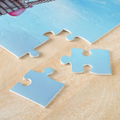 Elephant und Heißluftballon Puzzle (Seite)