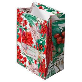 Elephant und Hirsch Anpassen von Text und Namen Mittlere Geschenktüte