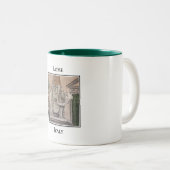 Elephant und Obelisk, Roms Piazza della Minerva Zweifarbige Tasse (VorderseiteRechts)