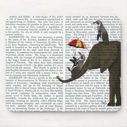 Elephant und Pinguin Mousepad (Vorne)