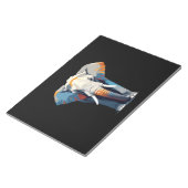 Elephant Vector Art mit lebhaften Farben Notizblock (angewinkelt)
