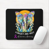 Elephant Vergiss-me-nicht Heimers Bewusstsein Mousepad (Mit Mouse)