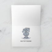Elephant vergisst nie Karte (Innenseite)
