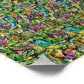 Elephant - Versteckter 3D-Druck Poster (Ecke)