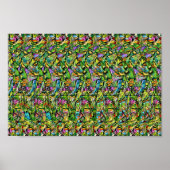 Elephant - Versteckter 3D-Druck Poster (Vorne)