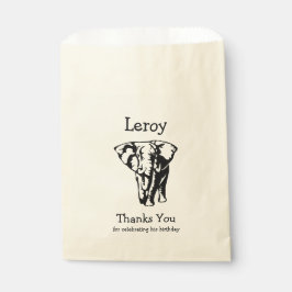 Elephant Vielen Dank Geschenktütchen