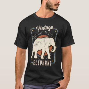 Elephant Vintag Retro Classic Animal Liebe 1 T-Shirt