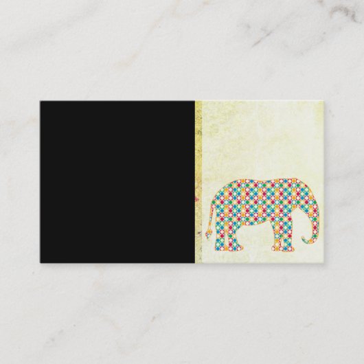 Elephant Visitenkarte (Vorderseite)