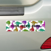 Elephant Walk Muster Fliesen Design Autoaufkleber (Auf Auto)