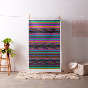 Elephant Walk & Stripes Muster + Ihre Ideen Stoff