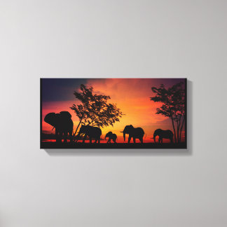 Elephant Wall Art Leinwand