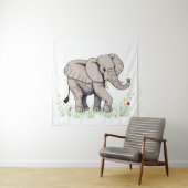 Elephant Wandteppich (Beispiel)