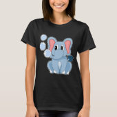 Elephant Water Bubbles T-Shirt (Vorderseite)