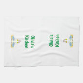 Elephant Water Color Kitchen Handtuch (Horizontal)