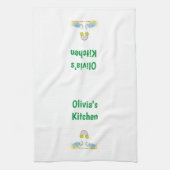 Elephant Water Color Kitchen Handtuch (Vertikal)