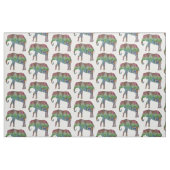 Elephant Watercolor Art Stoff (Fat Quarter (45,7 x 55,9 cm))