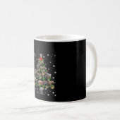 Elephant Weihnachtsbaum bedeckt durch Blitzlicht Kaffeetasse (VorderseiteRechts)