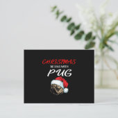 Elephant Weihnachtsbaum bedeckt durch Blitzlicht Postkarte (Stehend Vorderseite)