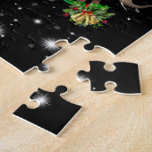 Elephant Weihnachtsbaum bedeckt durch Blitzlicht Puzzle (Seite)