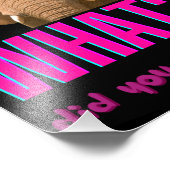 Elephant What Did You Just Say? Fotodruck (Ecke)