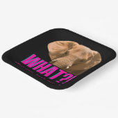 Elephant What Did You Just Say? Pappteller (Gewinkelt)