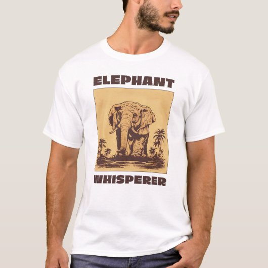 Elephant Whisperer T-Shirt (Vorderseite)