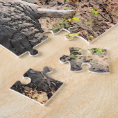 Elephant Wild Animals Art Puzzle (Seite)