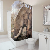 Elephant Wildlife Shower Vorhang (Beispiel)