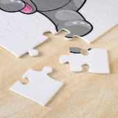 Elephant with Moon Puzzle (Seite)