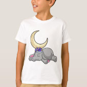 Elephant with Moon T-Shirt (Vorderseite)