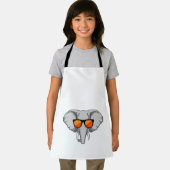 Elephant with Sunglasses Schürze (Insitu)