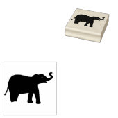 Elephant Wood Art Briefmarke Gummistempel (Stempel)