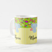 Elephant Yellow Stripe Tasse (Vorderseite Links)