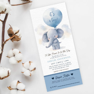 Elephant Young Shower Windpreisraffinerie Einladung
